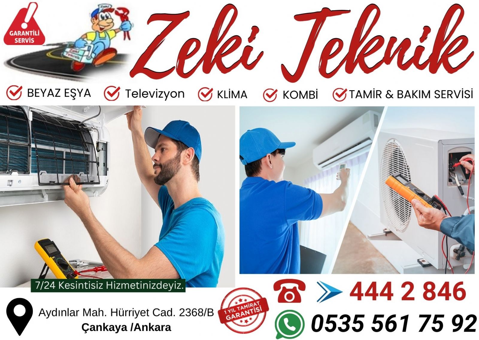 Balgat Klima Servisi